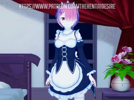 NAUGHTY RAM WANTS YOUR DICK ? RE:ZERO HENTAI