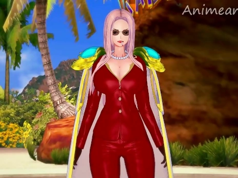 ONE PIECE MARINE OFFICER HINA ANIME HENTAI 3D UNCENSORED