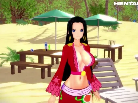 Boa Hancock One Piece Hentai Anime 3D + POV