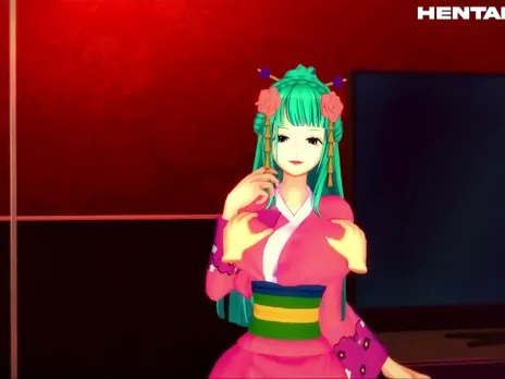 Kozuki Hiyori - One Piece Hentai Anime 3D + POV