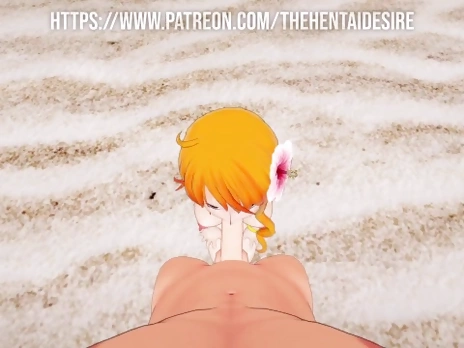 NAMI HAS INTENSE SEX WITH LUFFY WITH LOTS OF CREAMPIES ? ONE PIECE HENTAI