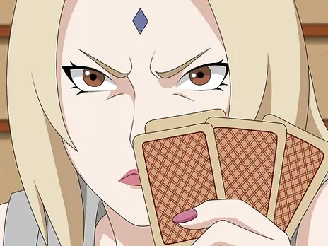 Tsunade lost to Jiraiya in a card game Naruto sex anime hentai cartoon Living with Tsunade Kunoichi